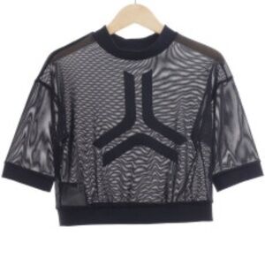 Ultracor Black Illusion Blouse Size 2